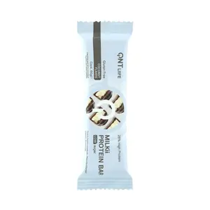 Coconut Flake Protein Nutrition QNT Liife Milkii Protein Bar Low sugar