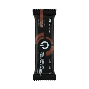 Schokoladen-Protein-Nahrung QNT Metapure 40% Protein Crunchy Bar Low Sugar image-0