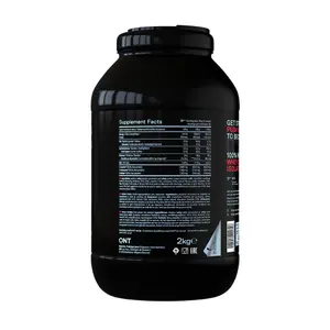Eiwitmix 100% van isolaat en concentraat van wei Aardbei QNT Prime Whey 2 kg image-2