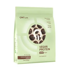 Chokladmuffin med protein QNT Vegan Protein Powder image-0