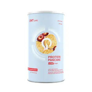Low Sugar Protein Nutrition Apple Cinnamon QNT Protein Pancake image-0