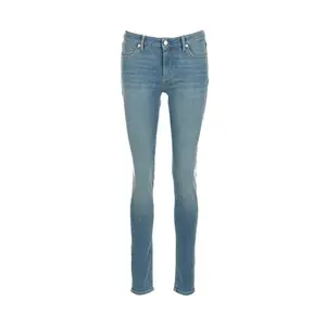 Mid-Rise Skinny Jeans for Women QS image-0