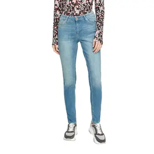 Mid-Rise Skinny Jeans for Women QS image-1