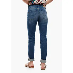 Women's Slim Leg Jeans QS image-1