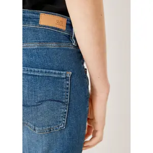 Women's Slim Leg Jeans QS image-3