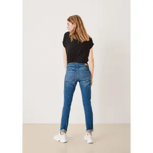 Women's Slim Leg Jeans QS image-4