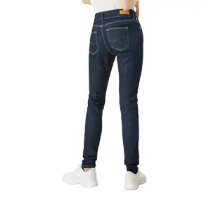 Women's Skinny Jeans with Belt Loops QS image-4