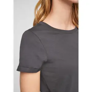 Women's cotton round-neck T-shirt QS image-2