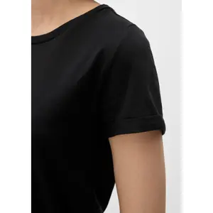 Women's cotton round-neck T-shirt QS image-2