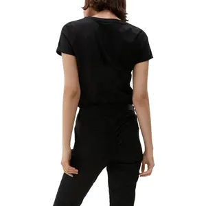 Women's cotton round-neck T-shirt QS image-4