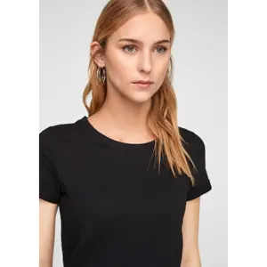 Women's cotton round-neck T-shirt QS image-6