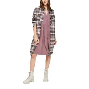 Women's ruffled dress QS image-5