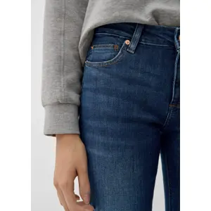 Women's Mid-Rise 5 Pocket Skinny Jeans QS Sadie image-2
