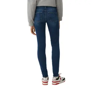Women's Mid-Rise 5 Pocket Skinny Jeans QS Sadie image-4