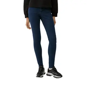 Women's Mid-Rise 5 Pocket Skinny Jeans QS Sadie image-2