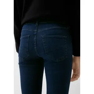 Women's Mid-Rise 5 Pocket Skinny Jeans QS Sadie image-3