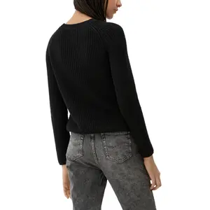 Classic Knit Sweater Women QS image-4