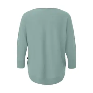 Womens Mixed Viscose Knit Jumper QS image-1
