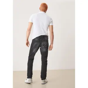 Mid-Rise Slim Jeans QS Rick image-3