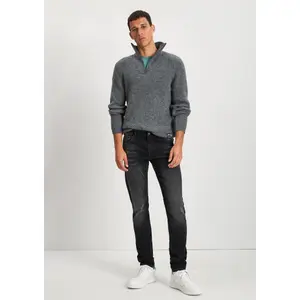 Mid-Rise Slim Jeans QS Rick image-5