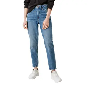 Women's Tapered Leg Jeans QS Mom image-2