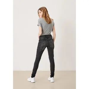 Women's Stretch Distressed Skinny Jeans QS image-3