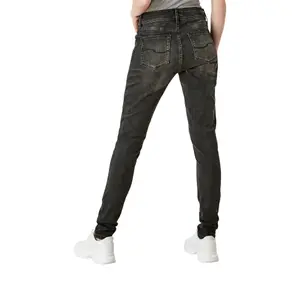 Women's Stretch Distressed Skinny Jeans QS image-4