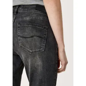 Women's Stretch Distressed Skinny Jeans QS image-6