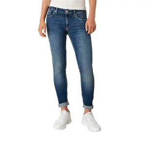 Womens Slim Fit Jeans QS image-1