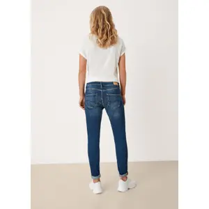 Womens Slim Fit Jeans QS image-3