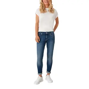 Womens Slim Fit Jeans QS image-5