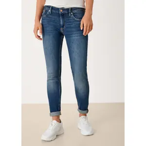 Womens Slim Fit Jeans QS image-6