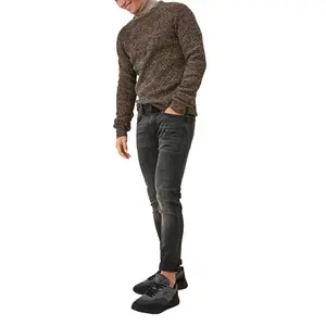 Slim Fit Heather Knit QS image-5