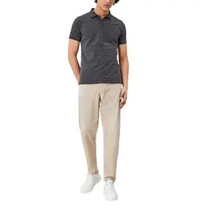 Minimalist Pattern Polo QS image-4