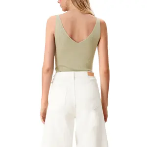 Women's V-Neck Tank Top QS image-4