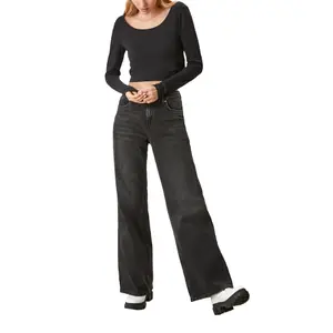 Lightweight Modal Fitted Long Sleeve T-Shirt for Women QS image-5