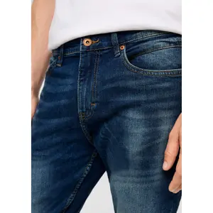 Tapered Jeans QS image-3