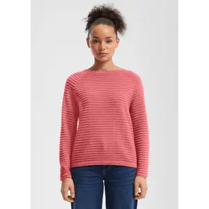 Viscose Blend Structured Pattern Top for Women QS image-6