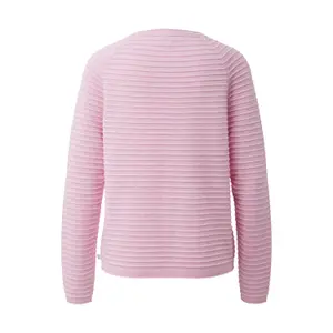 Viscose Blend Structured Pattern Top for Women QS image-1