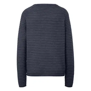 Viscose Blend Structured Pattern Top for Women QS image-1