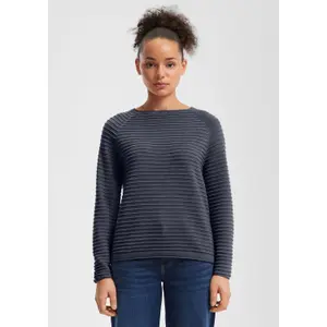 Viscose Blend Structured Pattern Top for Women QS image-6
