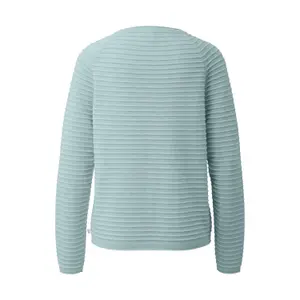 Viscose Blend Structured Pattern Top for Women QS image-1