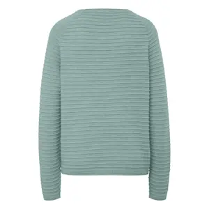 Viscose Blend Structured Pattern Top for Women QS image-1