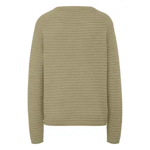 Viscose Blend Structured Pattern Top for Women QS image-1