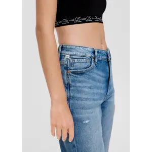 Straight Jeans for Women QS image-3