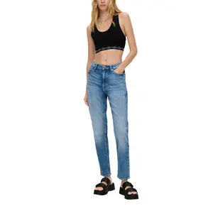 Straight Jeans for Women QS image-6