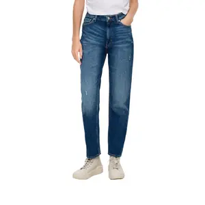 Straight Jeans for Women QS image-2