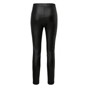 Women's faux leather leggings QS image-1
