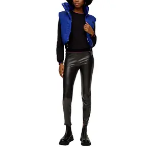 Women's faux leather leggings QS image-6