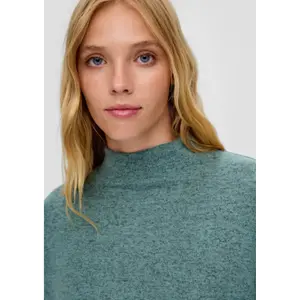 Women’s Brushed Effect Stretch Viscose Jumper QS image-3